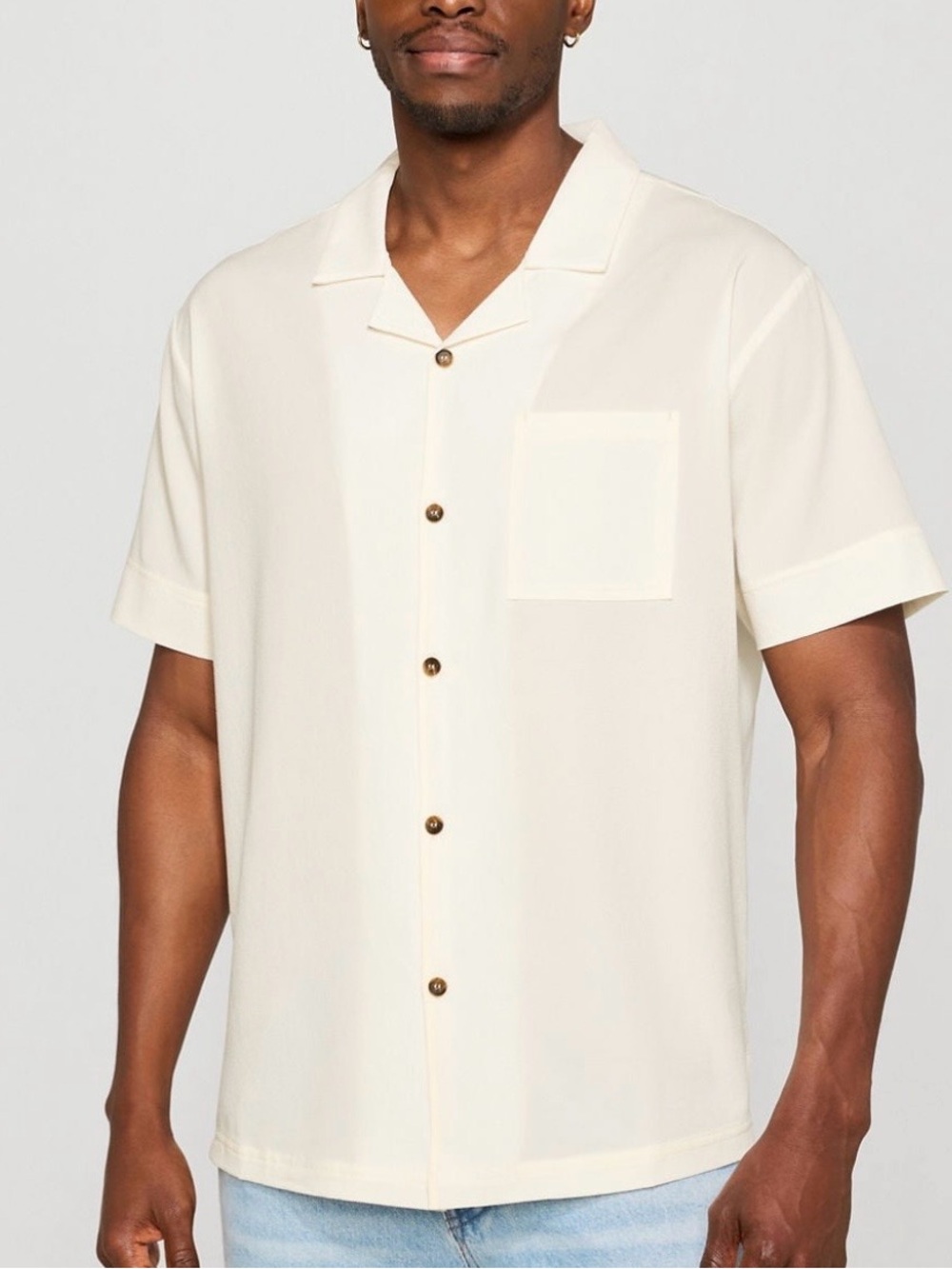 NEW FABLETICS The Cabana Button Up size:M